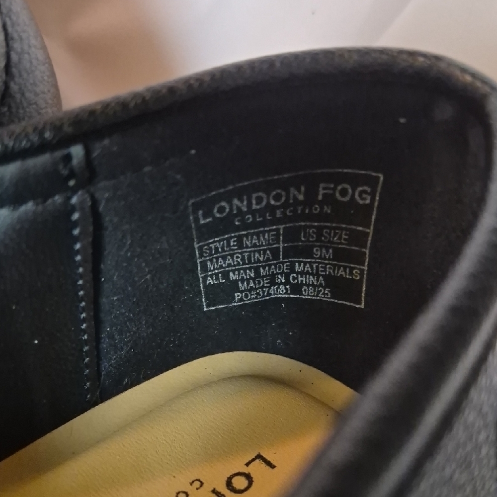 London Fog Black Men's Loafers - Picture 11 of 11